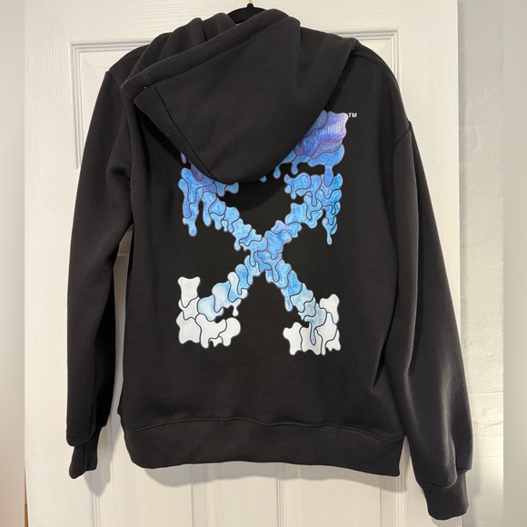 Off-White Black Cotton Sweatshirt - Picture 2 of 4